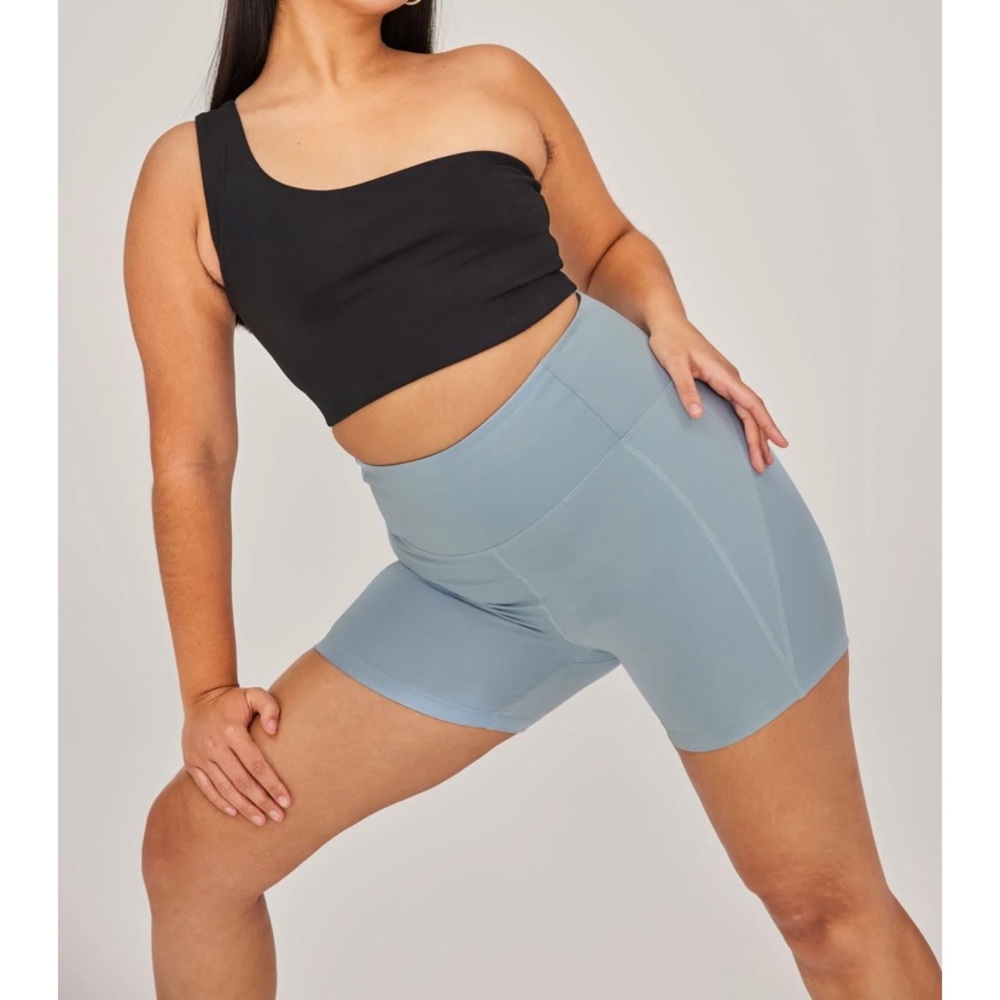 Girlfriend Collective Bianca One Shoulder Sports Bra Size XXL